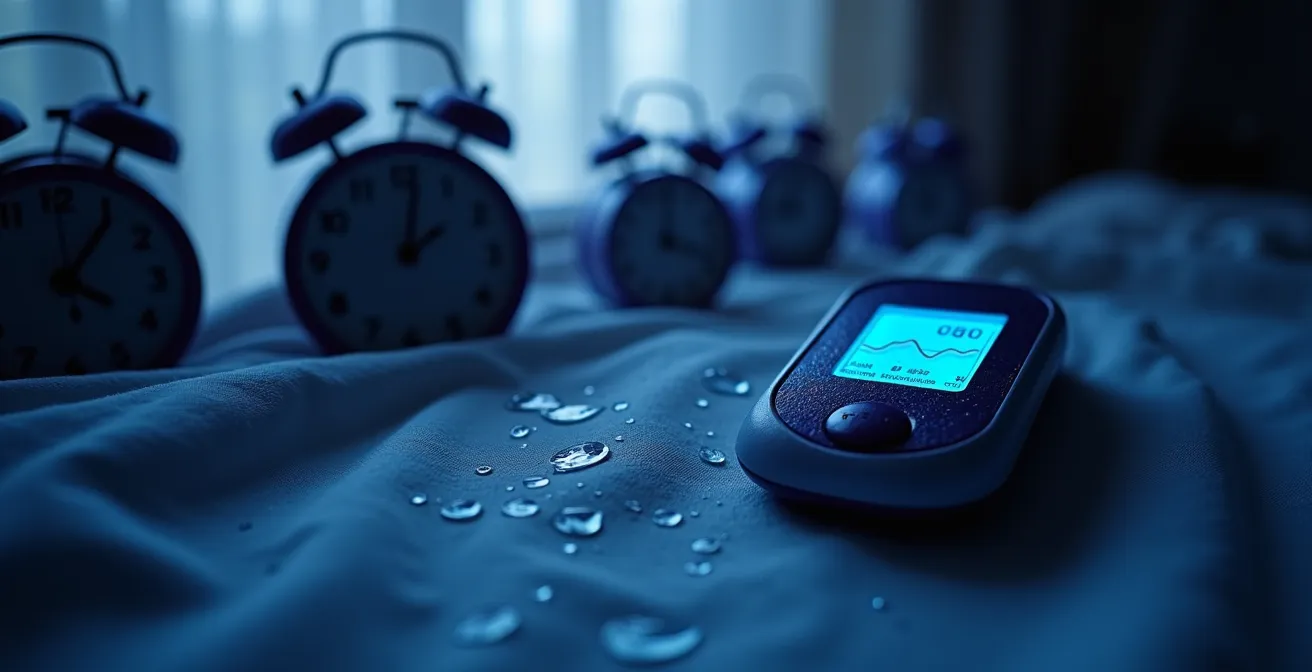 Nächtliche Blutzuckerkurven verschiedener Chronotypen im Vergleich