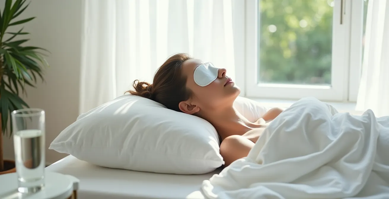 Sanfte Pflege der Augenpartie während der Heilungsphase