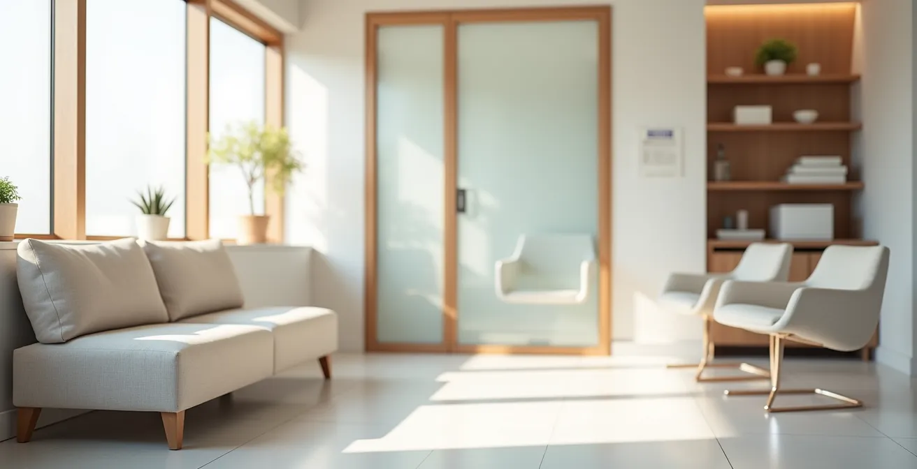 Abstrakte Darstellung moderner chirurgischer Präzisionstechniken