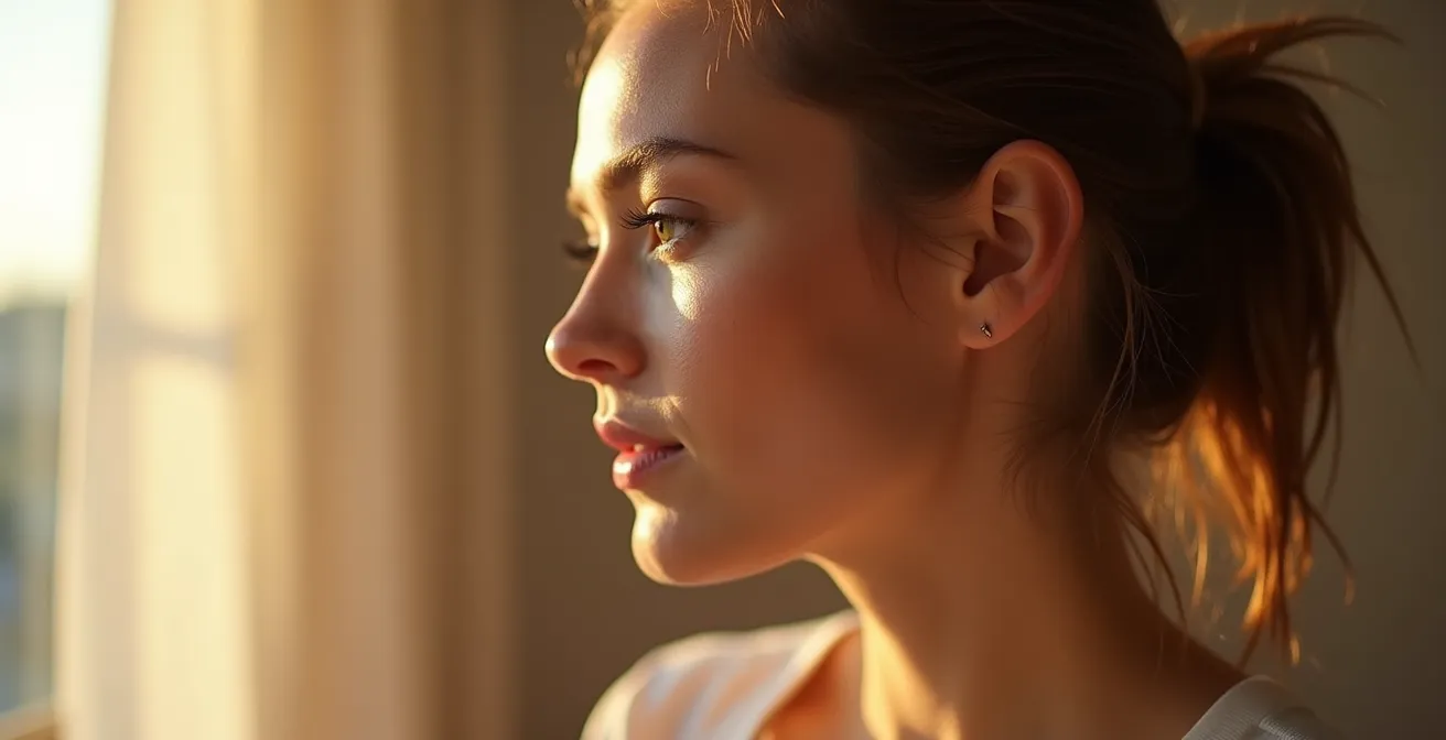 Diskrete Schnittführung beim Facelift für unsichtbare Narben